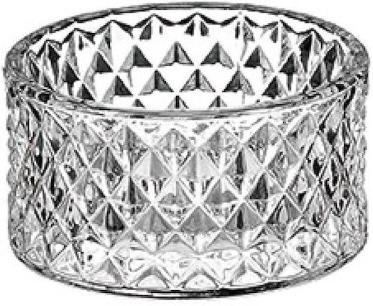Wedding Favor Glass Embossed Ball Φ8.5x4.5h Per Set 10 Pieces
