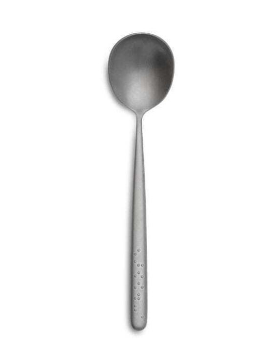 Comas Vintage Set Dinner Spoons Stainless Steel Silver 12 Pieces