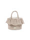 Walking Mum Praline Vichy Moka Organization Basket 22x16x22 Cm 1120800742