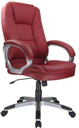 24Mall Executive Office Chair with Arms Red