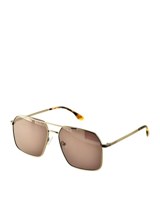 Hoffman Men's Sunglasses With Gold Frame HF8434 C3