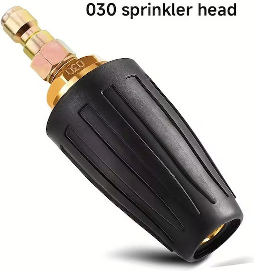 Turbo High Pressure Nozzle 030 4000psi Set of 4 Spray Heads & 1/4" Quick Connector