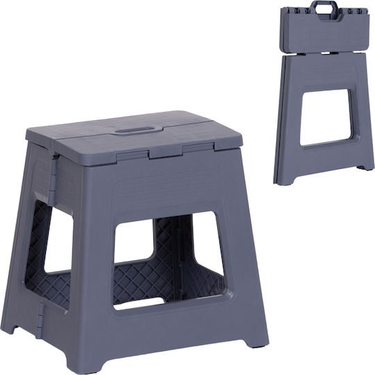 Outdoor Stool Made of Grey Polypropylene Outdoor Stool Made of Grey Polypropylene