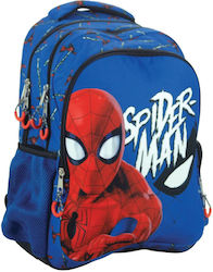 Gim Ghiozdan Spiderman De Spate Albastru