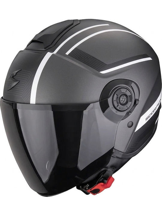 Scorpion Exo City II Cosmos Matt Silver/White M...