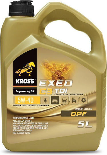 Kross Exeo Synthetisches Auto Schmierstoff 5W-40 5l