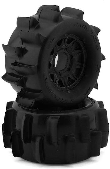 Pro-line Sand Paw Hp Belted 2.8 Pre-mounted Paddle Tires Raid Wheels 2pcs