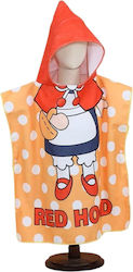 Kinder Strandponcho Mit Kapuze Queen Mother