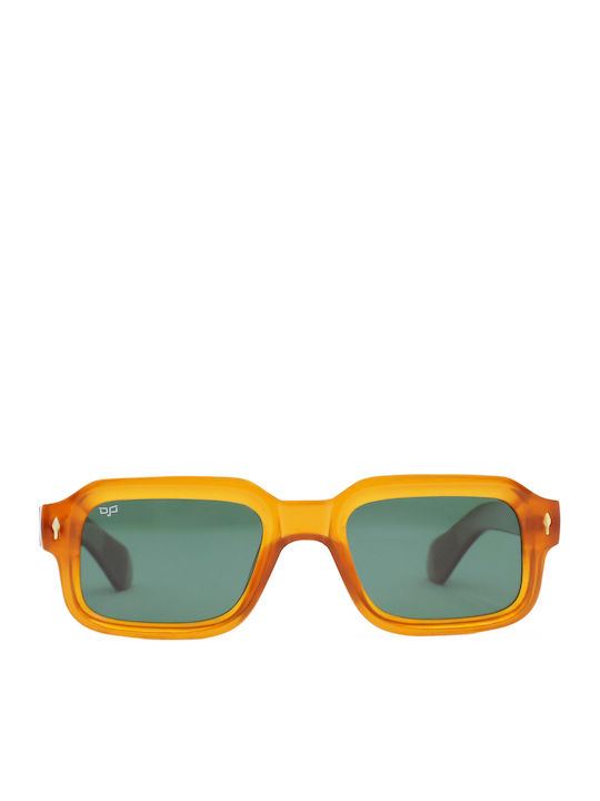OJO Sunglasses Unisex Sunglasses with Orange Frame and Orange Lenses