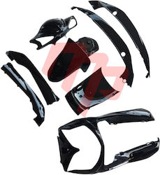 Κουστουμι Κιτ Πλαστικα Sym Symphony Sr 50 125 150 8tem Μαυρα