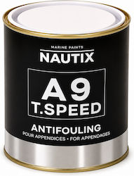 Υφαλόχρωμα Καρινών Τιμονιών Nautix Α9τ.speed 0,75ltr Red