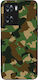 Sonique Silicone Back Cover Green Oppo A57 4G