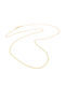 Al'Oro Men's Gold Neck Chain 14K Length 50cm