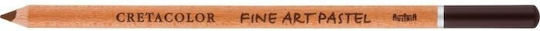 Coloured Pencils Charcoal Coloured Pastel Crayon Fine Art Pastel Sepia Dark Tip 3.8mm Box 3 Pieces Cretacolor