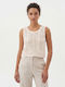 Damen Bluse Beige