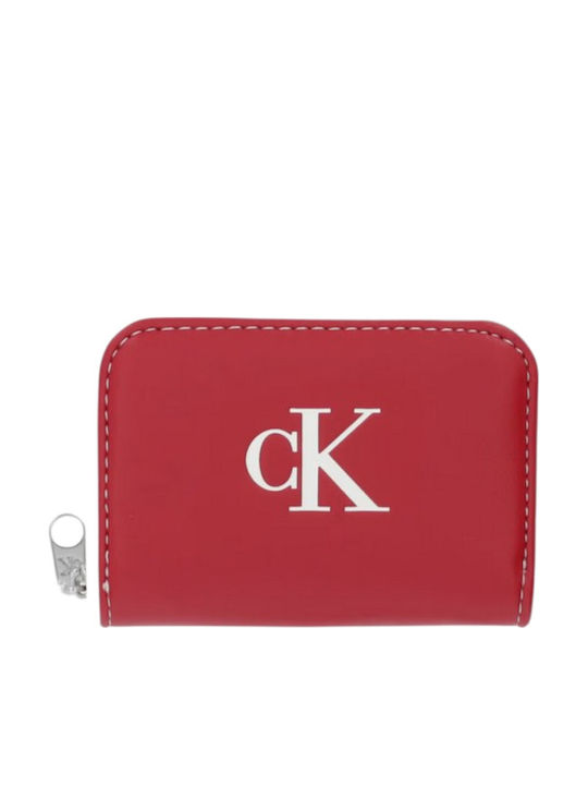 Small Women's Wallet with RFID Red