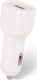 QIHANG Car Charger 2.1A With One Port 1xUSB With Lightning Cable White Colour