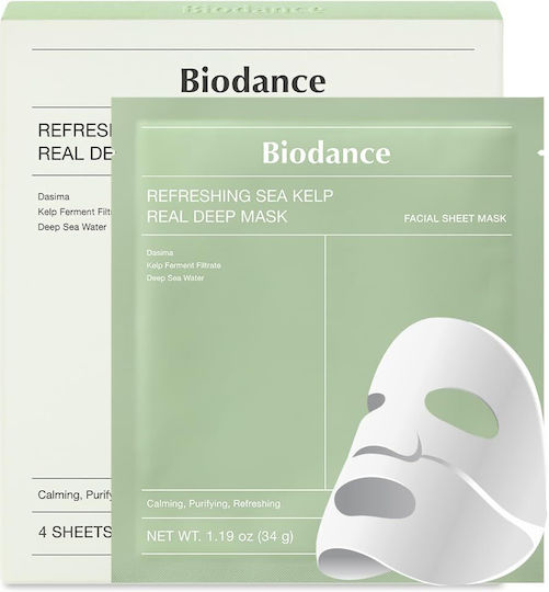 Biodance Refreshing Sea Kelp Real Deep Face Mask 34gr