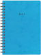 Next Diary 2027 Prespan Daily Spiral Light Blue...