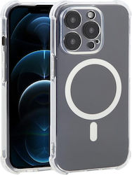 Magsafe Θήκη Σιλικόνης Air Cushion Γωνίες Transparent Apple Iphone 12 Pro Max