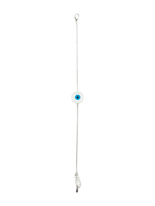 Bag to Bag Women's Bracelet Chain AQE-9812 Silver