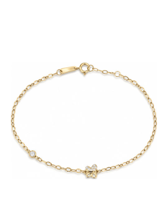 Daskalakis Women's Gold 9K Chain Bracelet