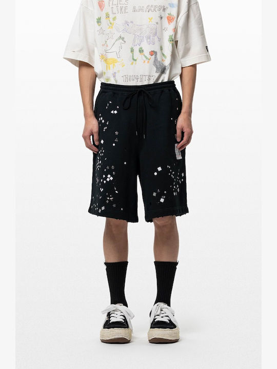 Maison Mihara Yasuhiro Sports Men's Black Shorts