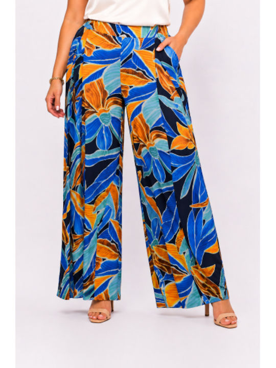 Women's Pantaloons with Rubber Band in Regular Fit Veraman SH-41260-26TR-VER