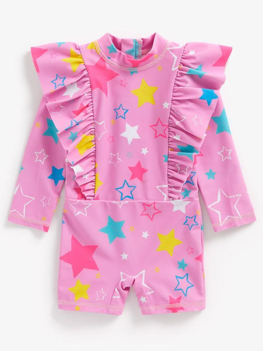 Mothercare Αστέρια Παιδικό Μαγιό Ολόσωμο Ροζ Mothercare Αστέρια Παιδικό Μαγιό Ολόσωμο Ροζ