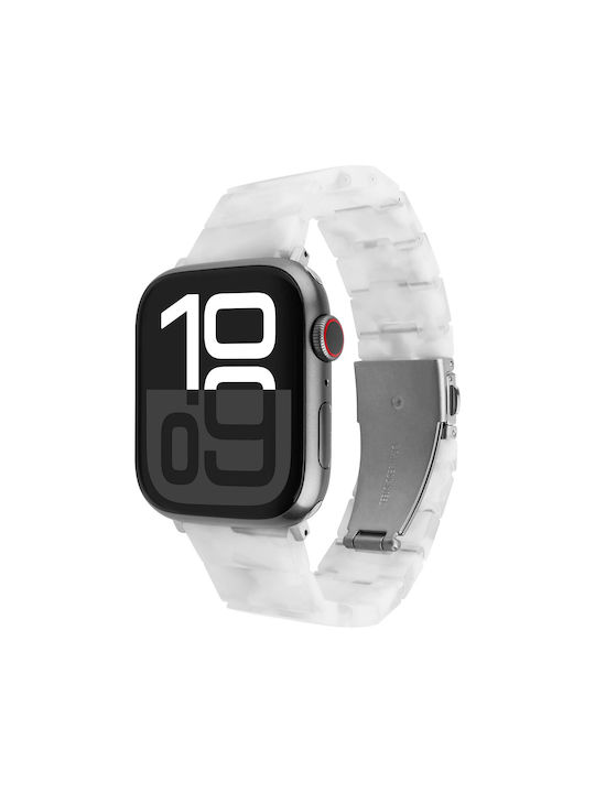 Fixed Керамична Каишка Бяла (Apple Watch 38/40/41 мм)