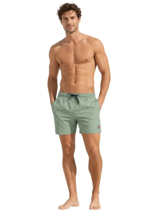 Scuola Nautica Italiana Men's Swim Shorts Olive