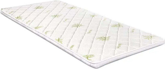 Ted Bed Topper Saltele Single Poliester Îmbibat Cu Aloe Vera 82x190cm