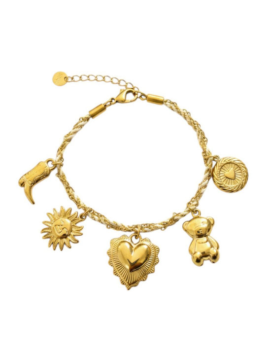 Bag to Bag Women's Bracelet OO-B262-Gold