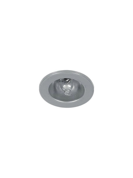 KT Lighting Στρογγυλό Μεταλλικό Πλαίσιο για Σποτ Λευκό