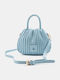 Rock Club Damenhandtaschen Beutel Hellblau Größe One Size Hellblau