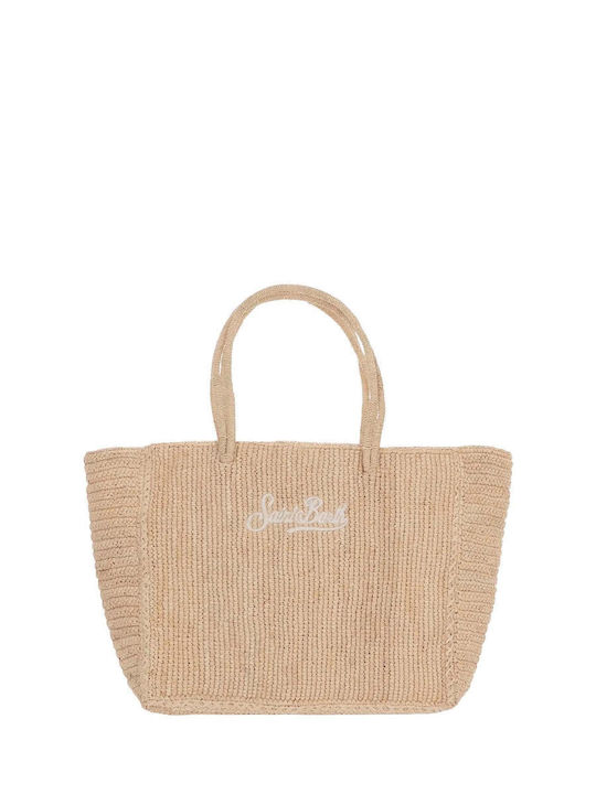 Damenhandtasche aus Rattan Tote Handtasche Beigefarbe