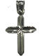 Men's Silver Cross Without Chain
