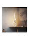 Viokef Metal Table Lamp with Beige Shade and Base