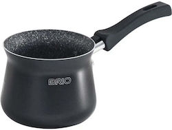 Brio Mate Мокап за Кафе в Черен Цвят 700ml