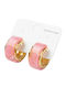 Ohrring Yy-s009 Rosa