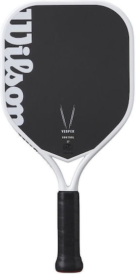 Rachetă Pickleball Wilson Vesper Control Rachetă Pickleball Paletă 17 V1 Neagră