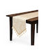 POL Tischdecke Beige-Gold 37x190cm