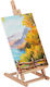Relaxdays Beech Wood Table Easel Light Brown 98x32x29 Cm