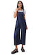 Women's Dark Blue Dungarees