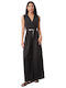 Women's Sleeveless One-piece Jumpsuit Black