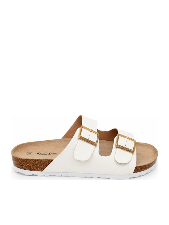 Damen Flatforms Weiße
