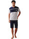 Rimoli Summer Men's Cotton Pyjamas Grey