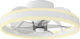 Aca 50cm cu Lumină Alb Ventilator