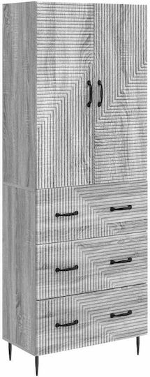Сиви Етажерки Sonoma (2 Броя) 66x34.5x90 см