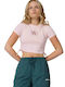 Women's Floral Candy Pink T-shirt